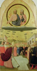 Paus Liberius (r.352-66) sticht de Basiliek van Santa Maria della Neve